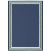 Hellocarpet - Tapis bleu plat intérieur et extérieur Bonner Bleu 200x290 - Bleu