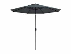 Madison parasol paros ii luxe 300 cm gris 300 cm