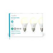 Nedis - Lot de 3 ampoules SmartLife / E27 / 800 lm / 9 w / a+