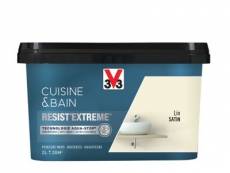 Peinture murs cuisine et bain Resist'Extreme V33 2L