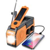 Radio Solaire, Dynamo Radio Portables Rechargeable