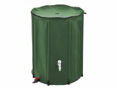Récupérateur d'eau de pluie - 500 l - vert