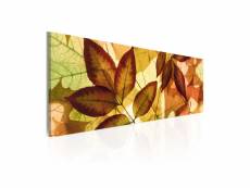 Tableau - collage - feuilles-135x45 A1-NM1233