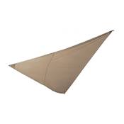 Voile D'ombrage Triangulaire Taupe- 1 Housse + 3 Cordes