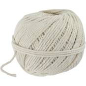 Cordeau de maçon en fil de coton blanc - 55 m - Ø