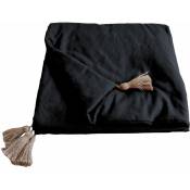 Enjoy Home - Bout de lit édredon 90x190 cm lola coloris noir
