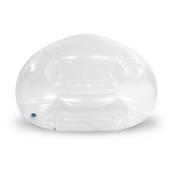 Fauteuil gonflable Intex Bubble transparent - Transparent