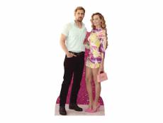 Figurine en carton taille réelle – margot robbie et ryan gosling – barbie - hauteur 92 cm