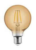 Horoz Electric - Ampoule led à filament Vintage globe 6W (Eq. 48W) E27 2200K - 2200K Blanc chaud