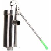 Linghhang - Pompe à eau manuelle, pompe à eau de puits à pression à tuyau droit, pompe à eau domestique de mélange en acier inoxydable, pompe à eau