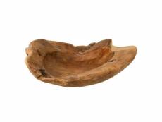 Paris prix - coupelle déco en bois "igor" 60cm naturel