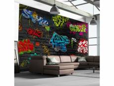 Paris prix - papier peint "graffiti wall" 140 x 200 cm