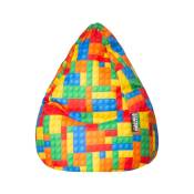 Pouf Bricks xl - Multicolore