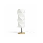Rendl Light - zumba lampe à poser pvc blanc/bois/chrome 230V E14 11W