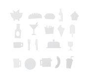 Set Symboles Food / pour tableau perforé - Design