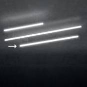 Suspension Alphabet of light Linear / LED - L 180 cm - Artemide blanc en métal