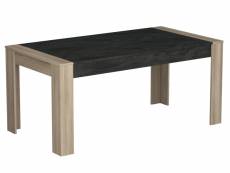Table à manger, finition kronberg/sidewalk - 170 x 77,1 x 90 cm -pegane-