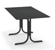 Table pliante System / 80 x 140 cm - Emu gris en métal
