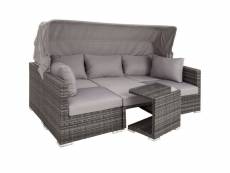 Canapé de jardin meuble modulable helloshop26 2208086