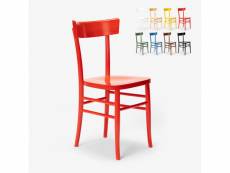 Chaise en bois rustique pour salle à manger cuisine bar restaurant milano AHD Amazing Home Design