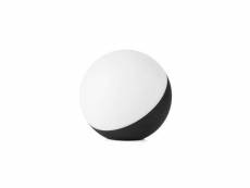 Forlight sphere - lampe de table led pour salle de bain noir 3 niveaux de gradation 90lm 2700k ip44