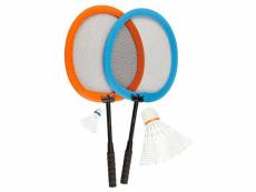 Get & go set de badminton xxl orange et bleu 425670