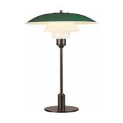 Lampe de table en laiton vert 33 x 45 cm PH 3½-2½ - Louis Poulsen