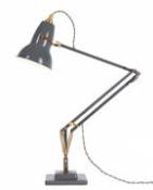 Lampe de table Original 1227 / Laiton - Anglepoise gris en métal