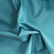 Linnea - Tissu uni similicuir karia 76% pvc, 22% pe, 2% pu - Bleu Turquoise