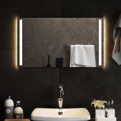 Miroir lumineux de salle de bain à led Style baroque - 70x40 cm BV955108