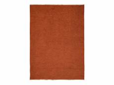 Modern tapisserie - tapis réversible terra cotta 120x170