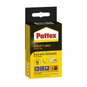 Pattex Kraft-Mix Extrem Rapide, colle à 2 composants