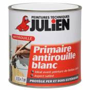 Peinture primaire antirouille Julien satin blanc 2 5L