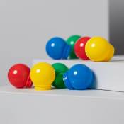 Remplacement Boules pour Guirlande Multicolore 8 Unités Multicolor