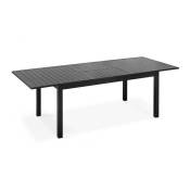 Table de jardin extensible - 238 x 100 x 74 cm - Aluminium
