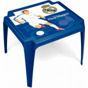 Table en plastique 50x55x44cm de CLUBS-Real Madrid CF - Multicolor