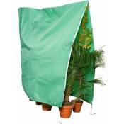 Vuszr - 200240 cm cordon fermeture éclair plante verte antigel couverture jardin non-tissé arbre fruitier couverture,pour la protection des meubles