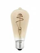Ampoule LED filaments E27 Shanghai NIPPLE SPIRAL /