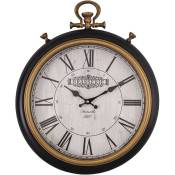 Antic Line Créations - Horloge en fer Brasserie de