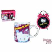 Coffret Mug Et Reveil Hello Kitty