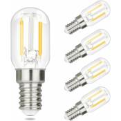 E14 led Blanc chaud Ampoules Vintage - T22 led Ampoule E14 Ampoules 2W 2700K Lampe à économie d'énergie Light Bulbs Retro Edison Ampoules à filament