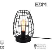 EDM - E3/32118 Lampara Sobremesa E27 Metalica