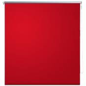 Helloshop26 - Store enrouleur rouge occultant 100 x 230 cm fenêtre rideau pare-vue volet roulant - Or