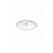 Ideal Lux - Spot encastré Blanc basic 1 ampoule - Blanc