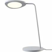 Lampe de table Leaf / LED - Métal - Muuto gris en métal