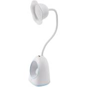Led Fold Lampe de Bureau Contact usb Lecture Rechargeable ProtéGer les Yeux avec Lampe Veilleuse Bleu