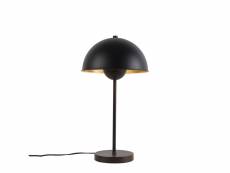 Qazqa led lampes de table magnax - noir - rétro - d 28cm
