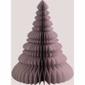 Sapin de Noël en papier Noëlle Sklum Violet Lavande ↑31 cm - Violet Lavande ↑31 cm