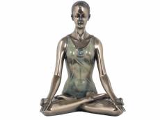 Statuette position du lotus yoga