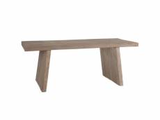 Table à manger nature bois massif 200cm wooden 2519